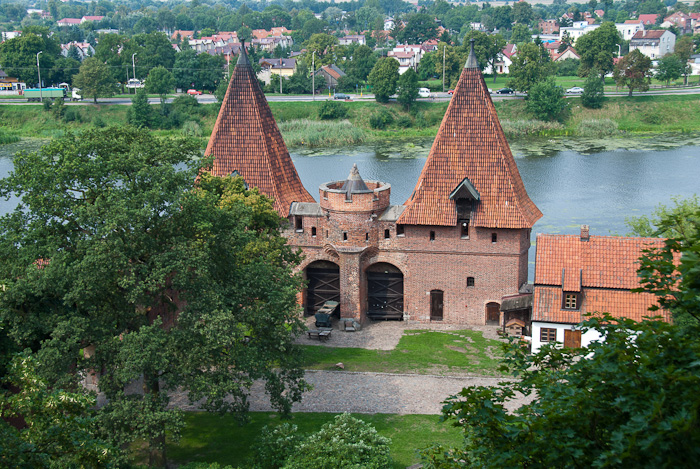 Die Marienburg in Malborg, Stammburg des Deutschritterordens